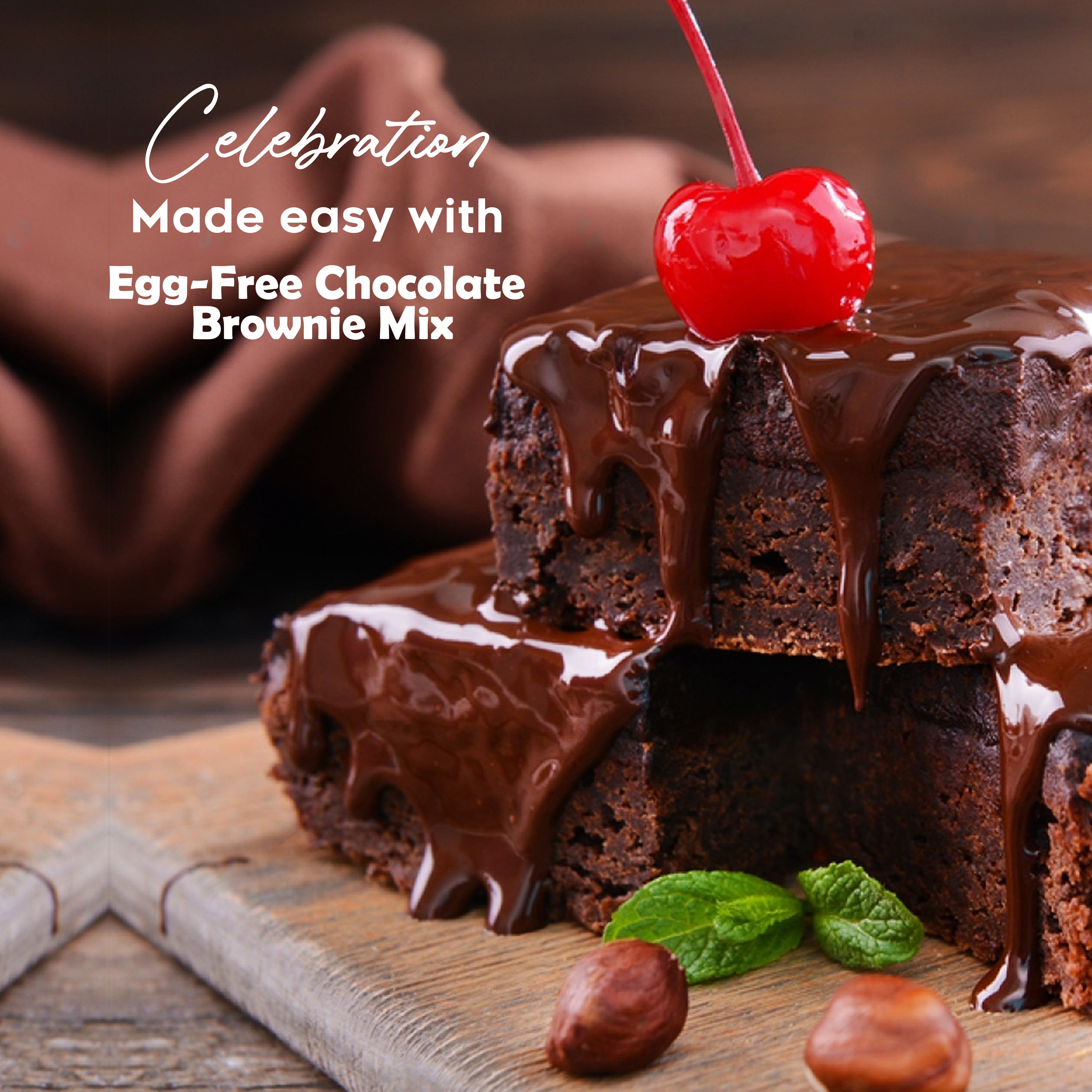Mohan Impex Egg Free Chocolate Brownie Mix