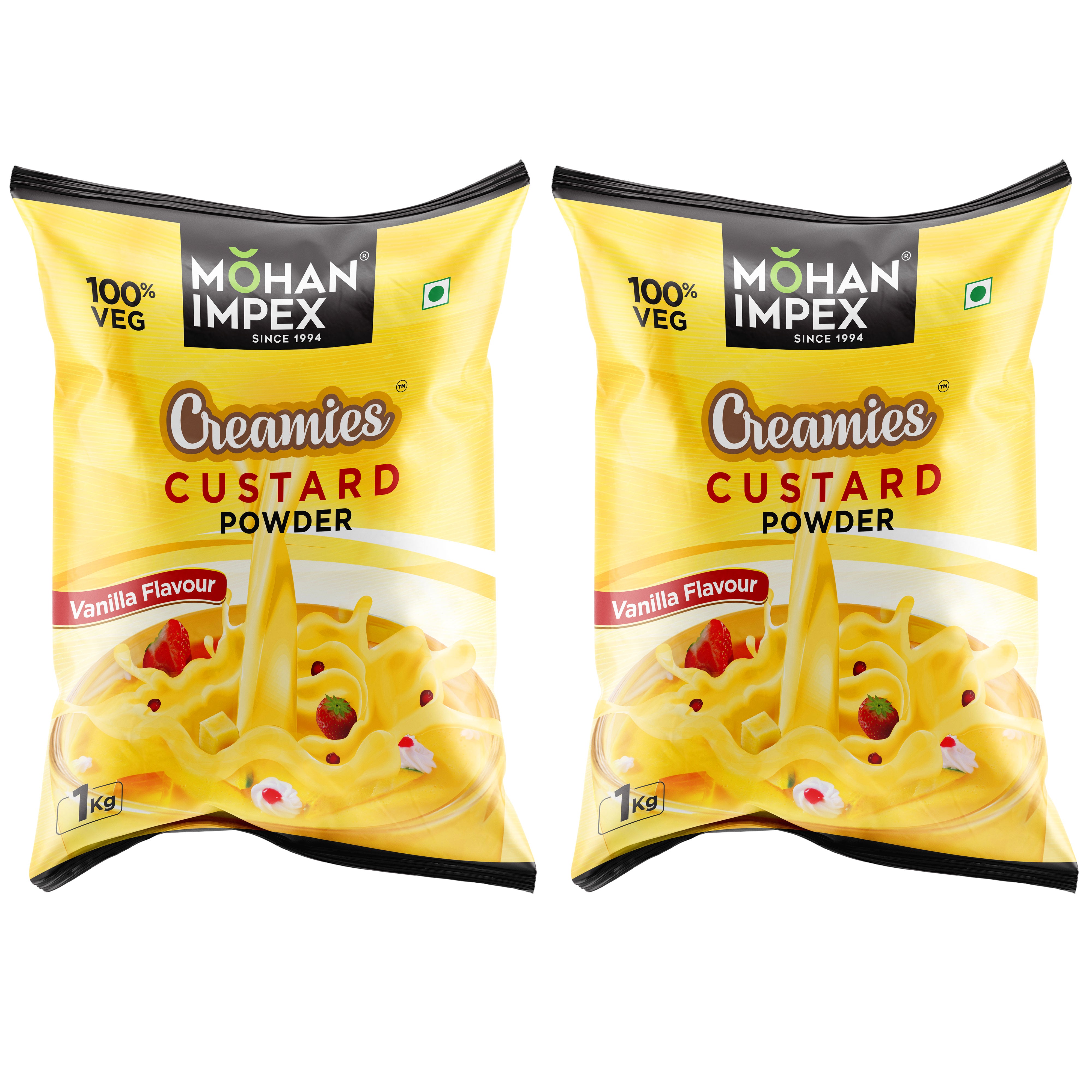 Mohan Impex Custard Powder [Pack Of 2 ]