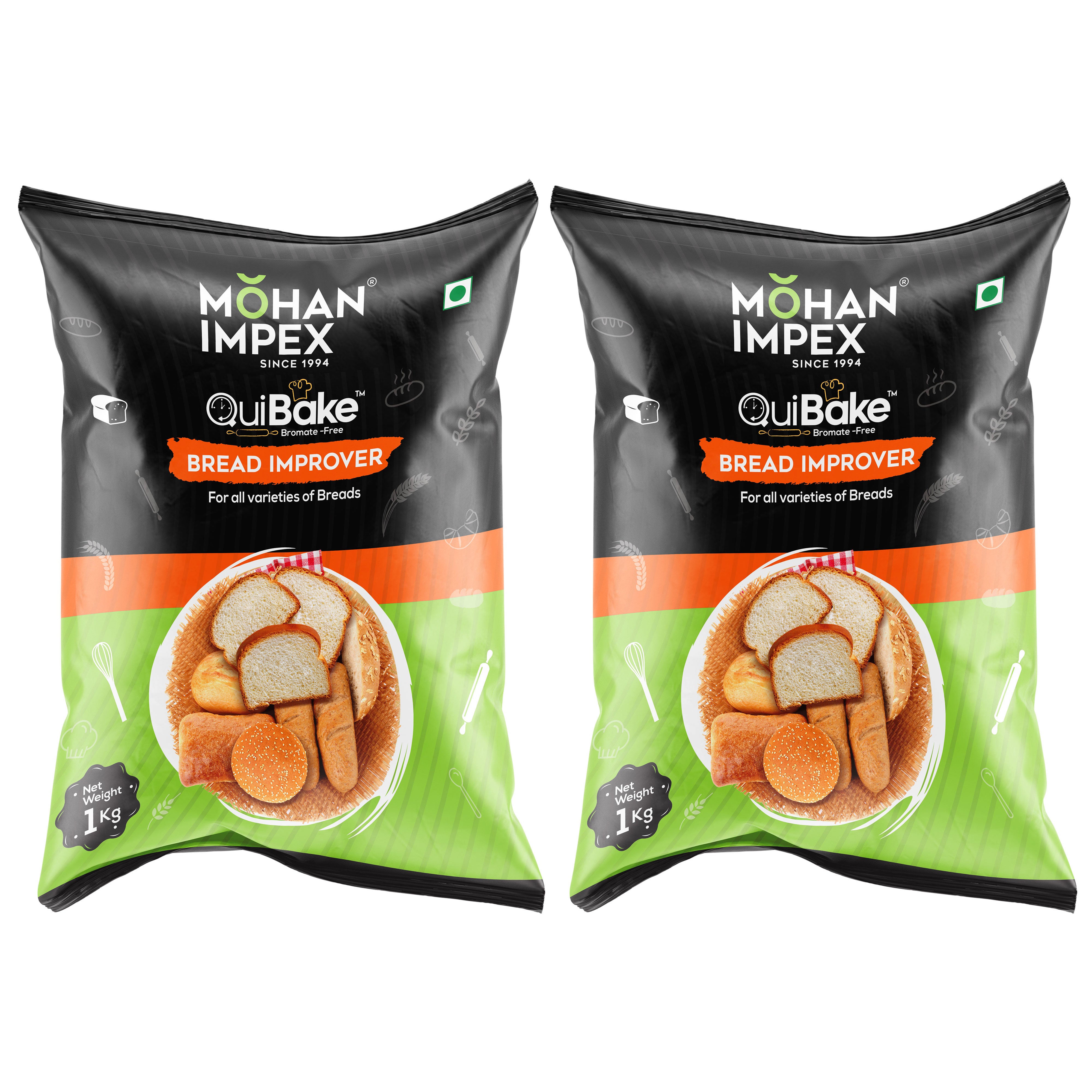 Mohan Impex Quibake Bread Improver [ Pack of 2 ]