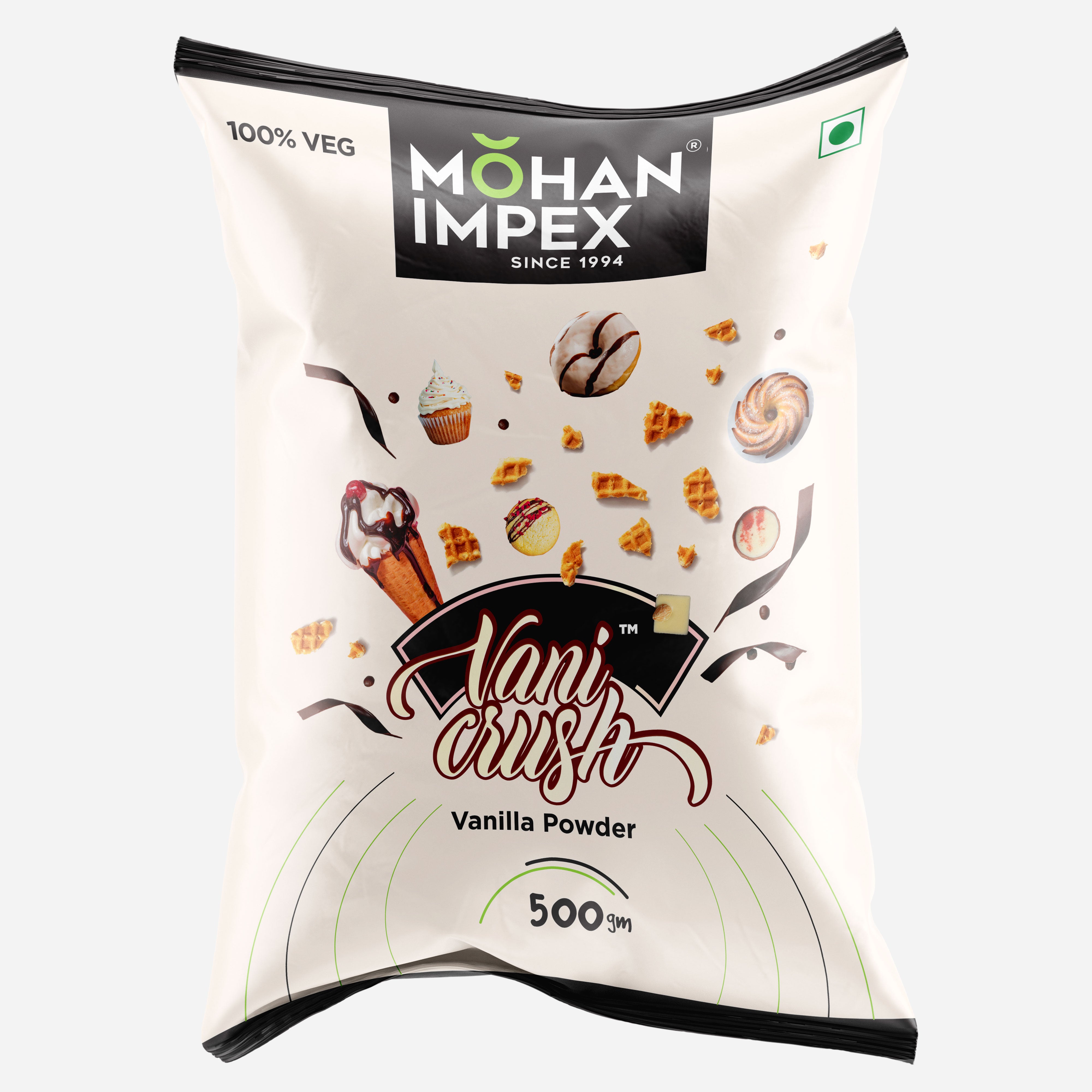 Mohan Impex 500gm Vanilla Powder