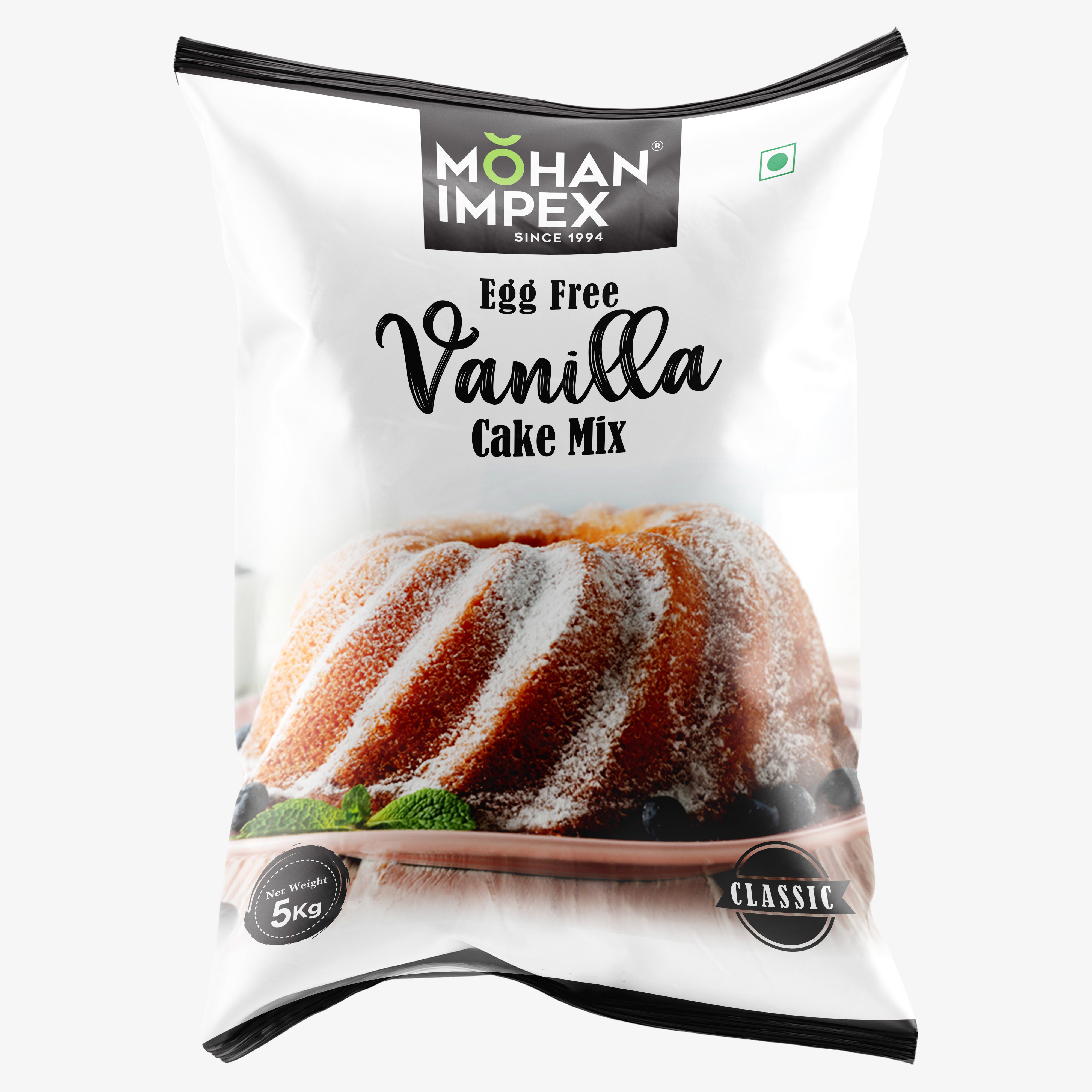 Mohan Impex Eggfree Vanilla Cake Mix 5 Kg