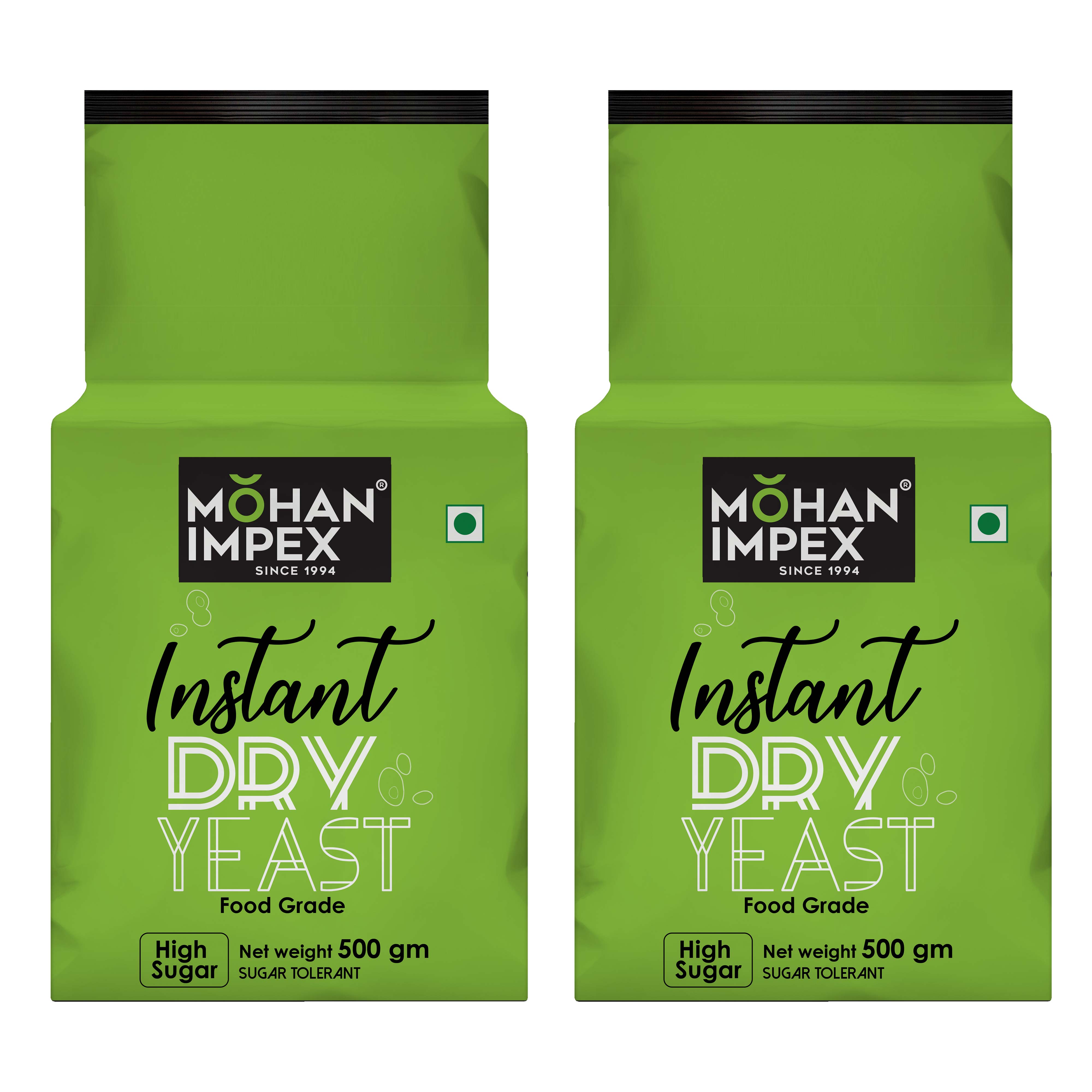 Mohan Impex Instant Dry Yeast [ Pack Of 2 ]