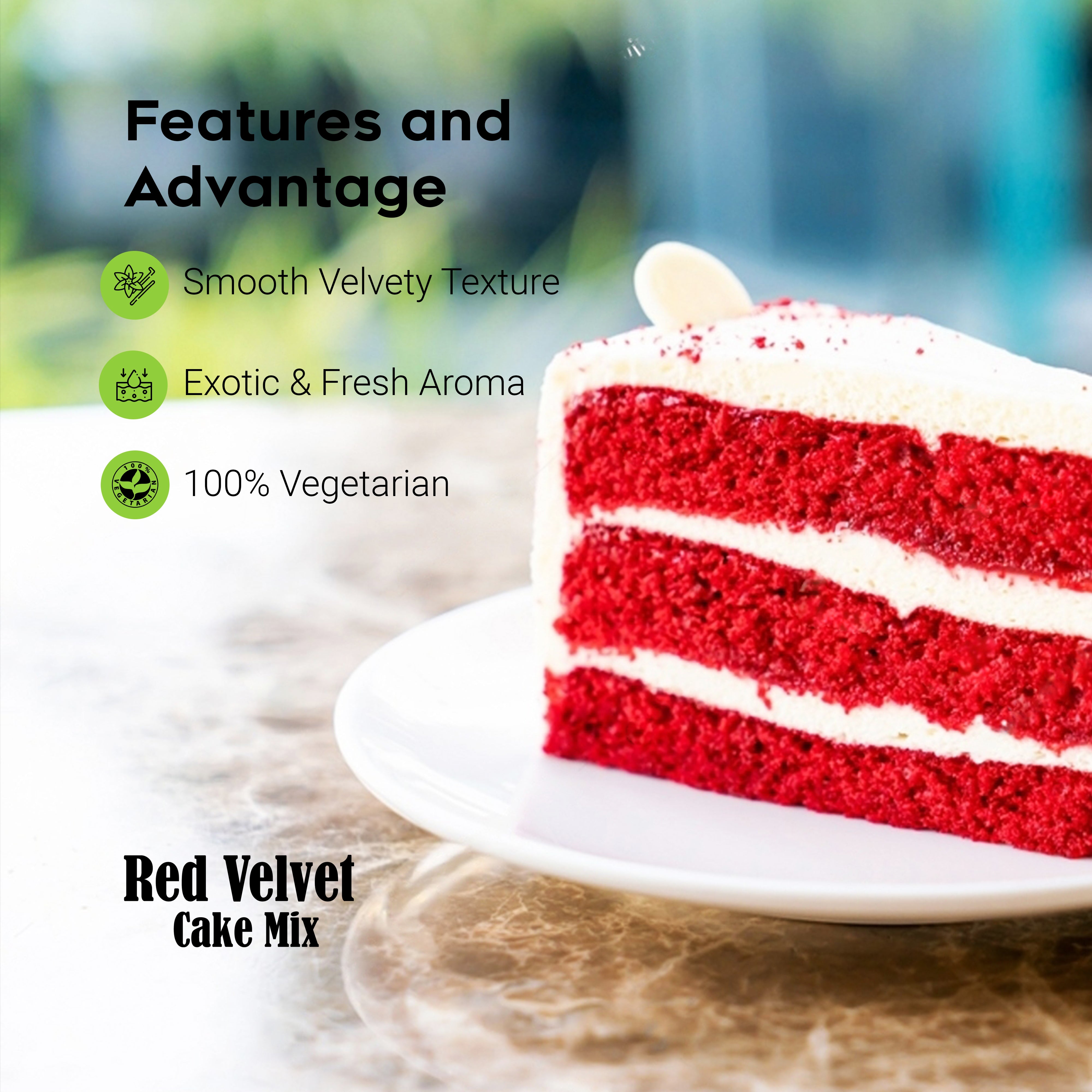 Mohan Impex Red Velvet Features & Advantage