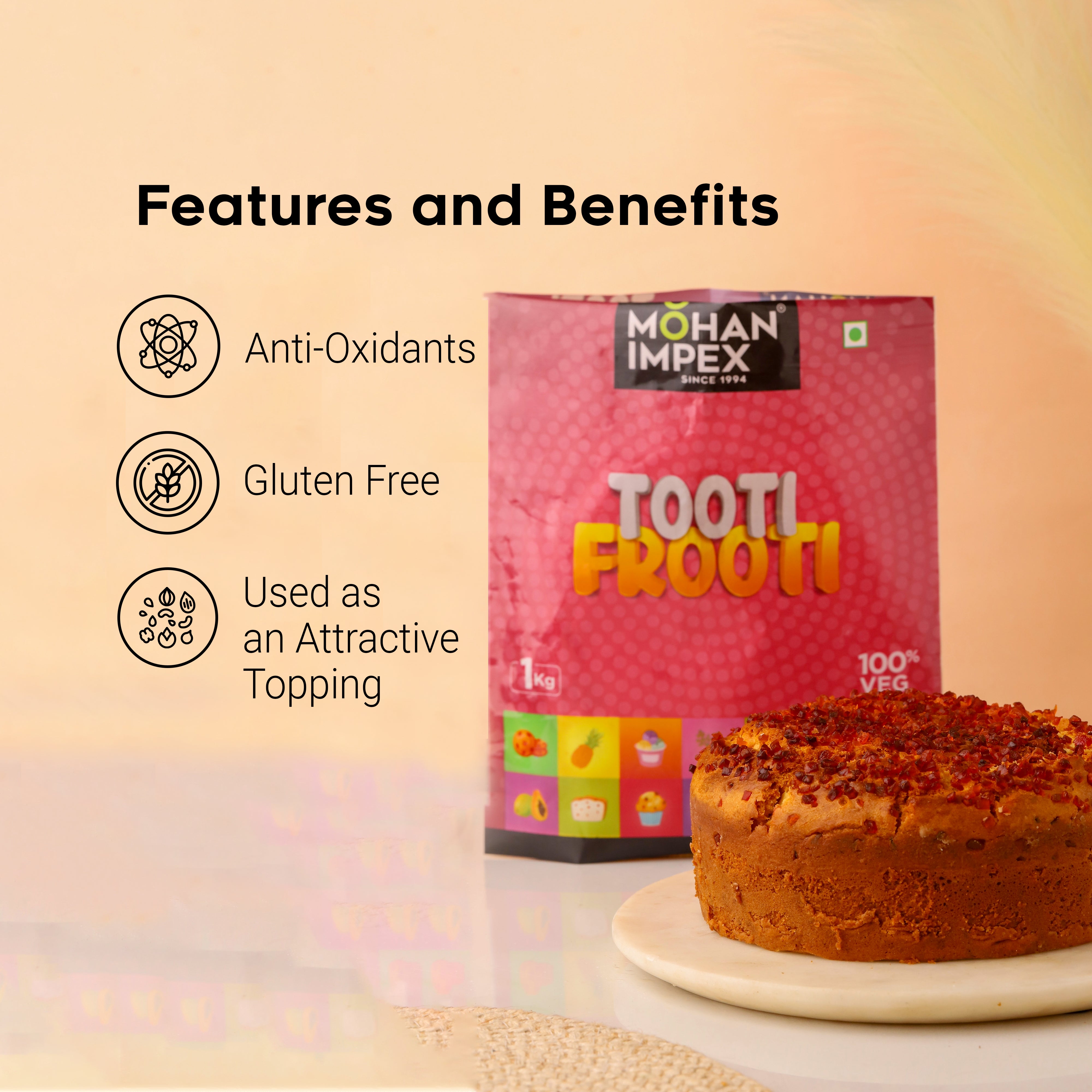 Mohan Impex Tooti Frooti Features & Benefits
